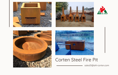 Corten Steel Fire Pit